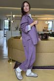 Cooper Needlecord Blazer Dewberry